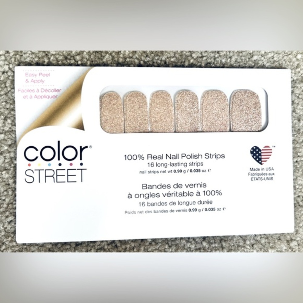 Unopened Color Street nail strips Chelsea Later